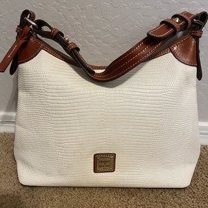 REDUCED Dooney &bourke white satchel